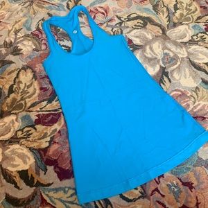 Blue lulu racerback